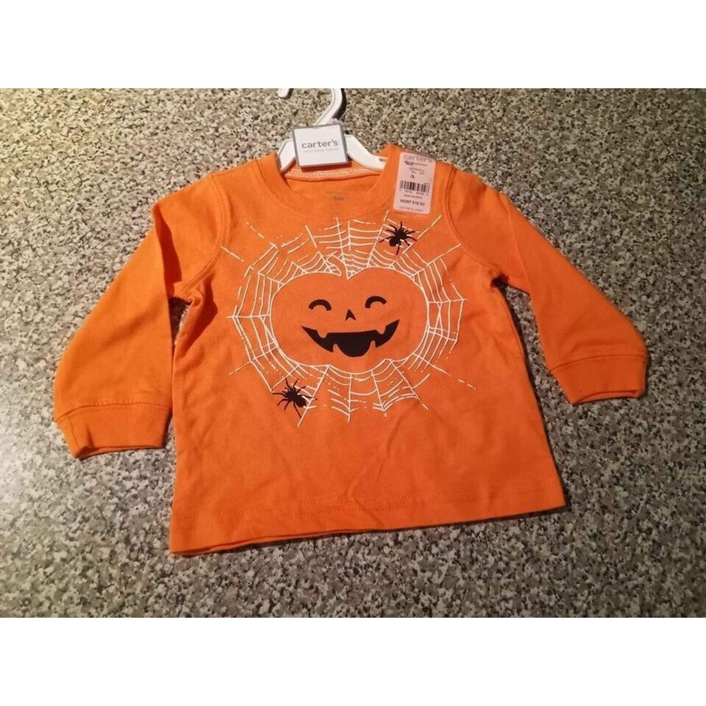 Carter s 9 Months Halloween Shirt New‎